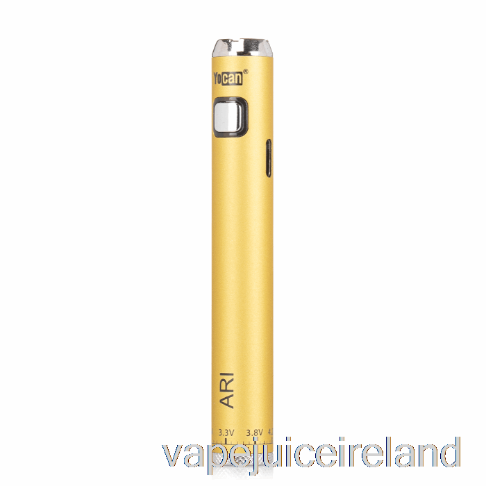 Vape Flavours Yocan ARI 650mAh Battery Gold